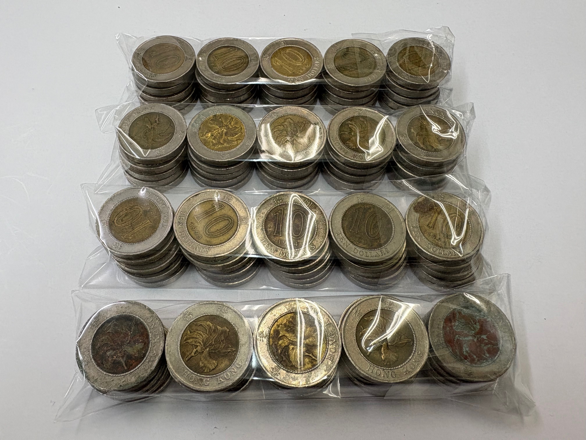 香港ドル硬貨1000ドル分 | 伊神切手社